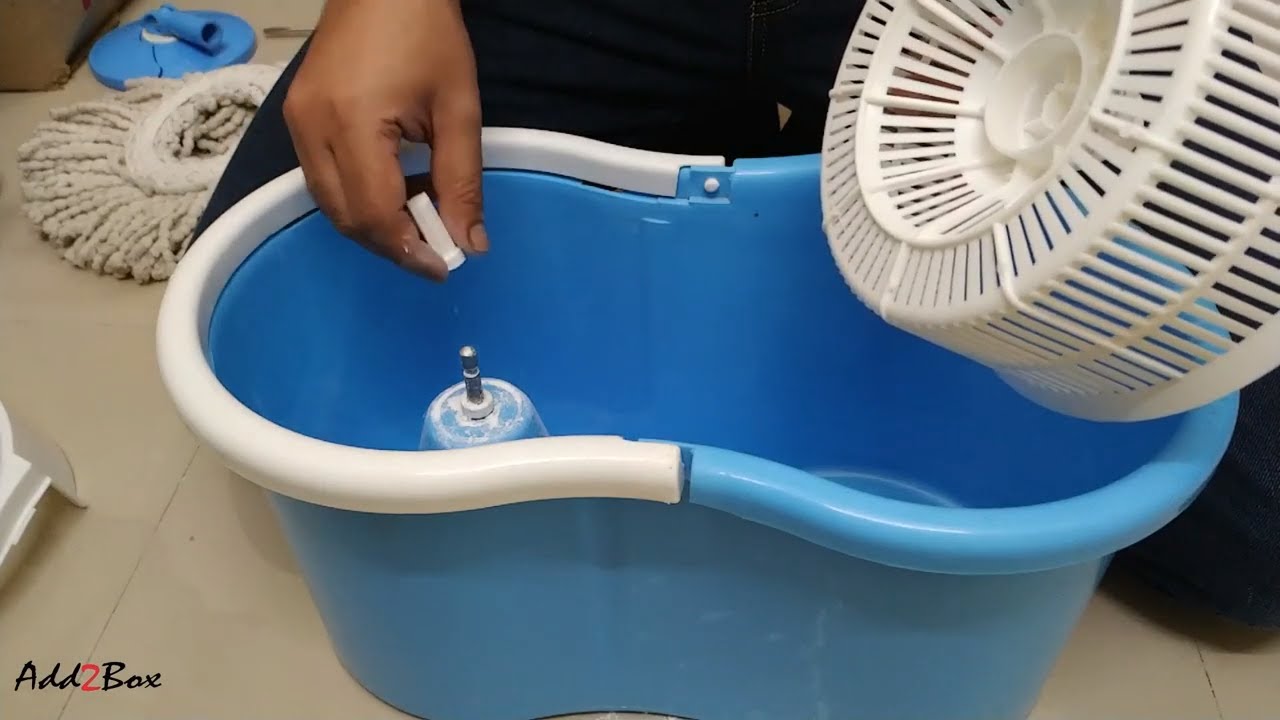 REPAIR- Spin Mop Bucket Not Spinning - Easy Fix | HINDI