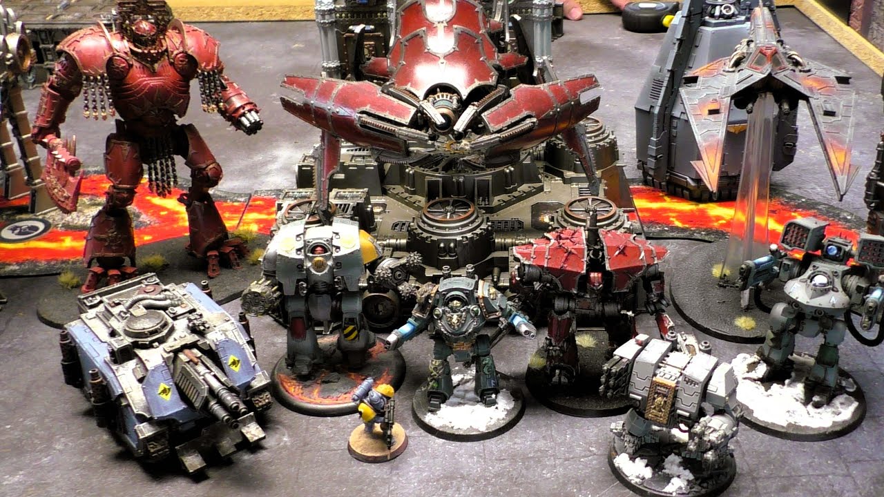 Warhammer 40k Battlereport 610 - Legends only - Chaos vs. Space Wolves (DE)