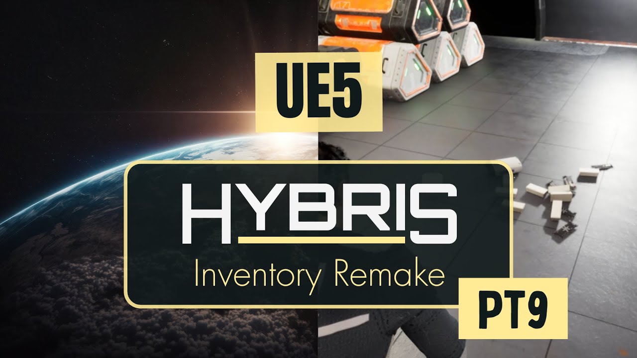 UE5 | Переделка инвентаря Hybris — часть 9