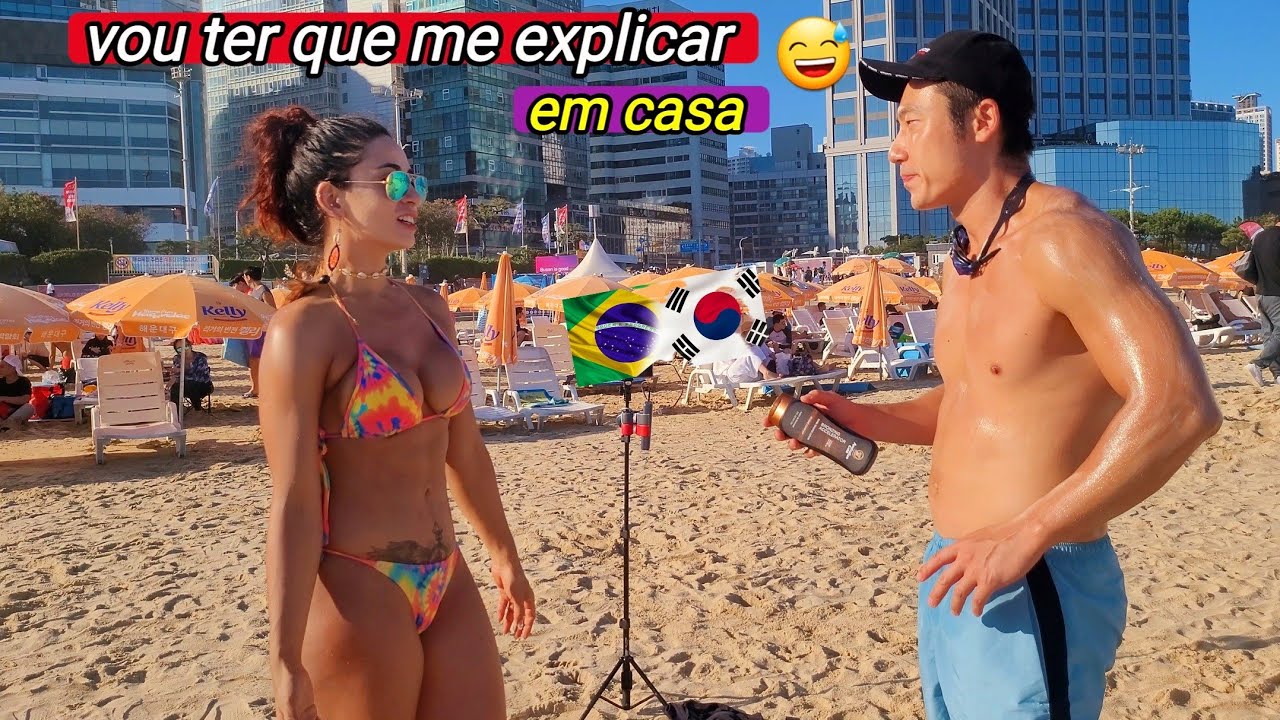 КОРЕЙСКИЙ ДАЛ МНЕ ЗАДАНИЕ НА ПЛЯЖЕ. ХЭУНДЭ САМЫЙ ОМУЖЕННЫЙ ПЛЯЖ В КОРЕЕ