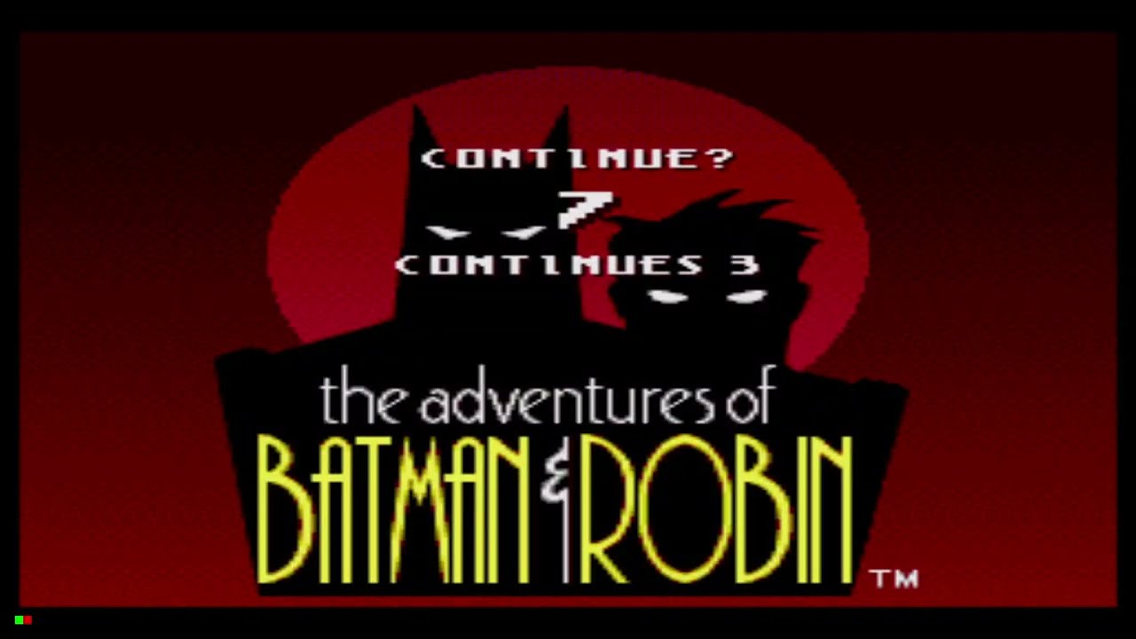 Fusion 3 64   SegaCD   ADVENTURES OF BATMAN and ROBIN