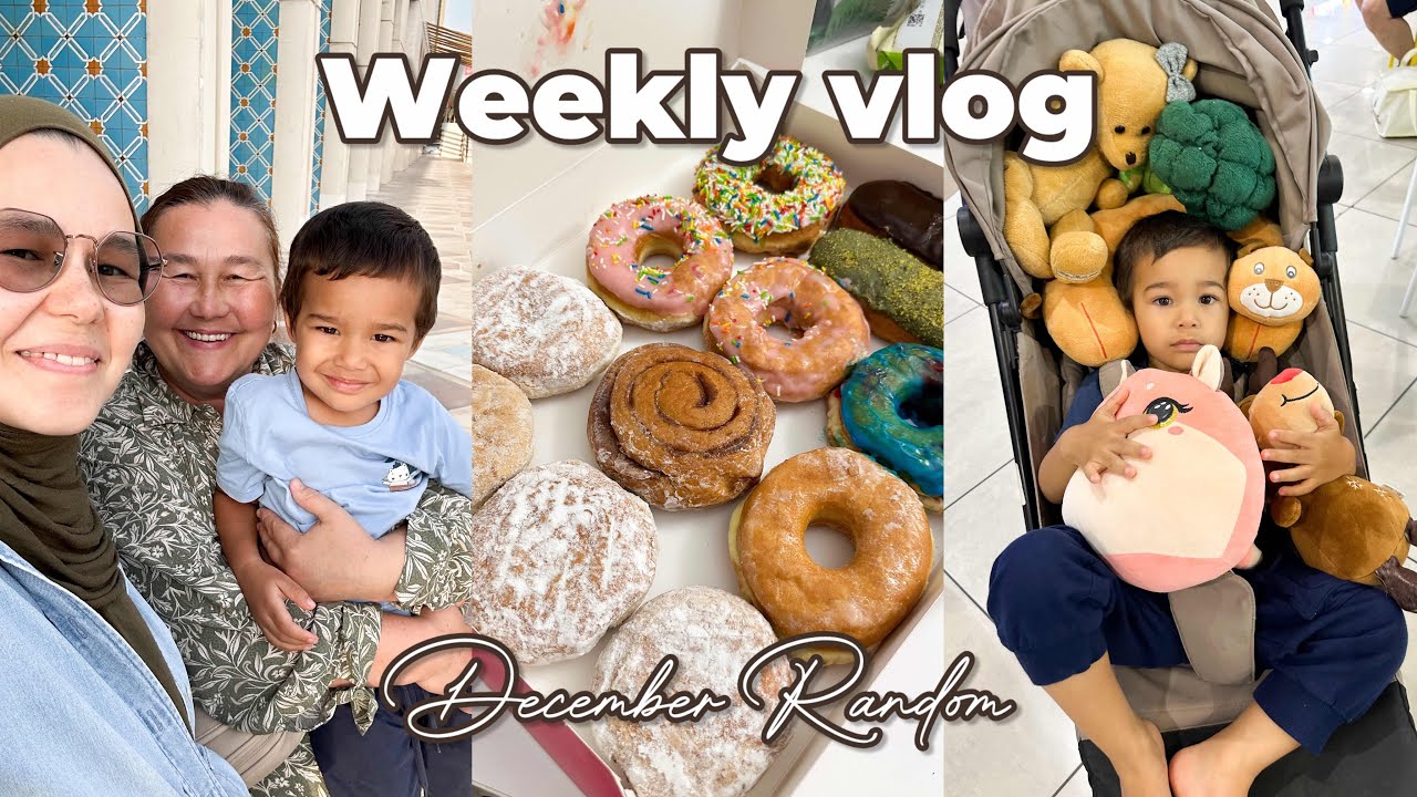 Winter Vacation in Abu Dhabi 🇦🇪 | Corniche Beach, Wahda Mall Claw Machine & Cozy Home Days
