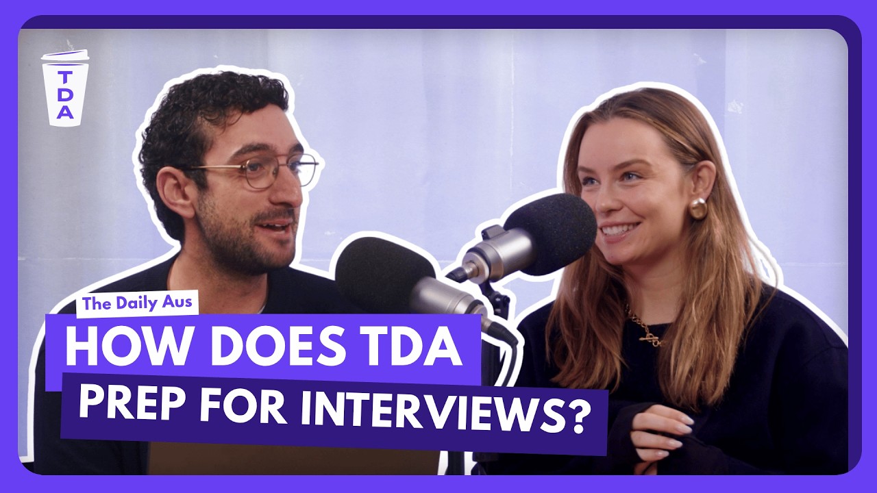 Как TDA готовится к политическим интервью | The Daily Aus