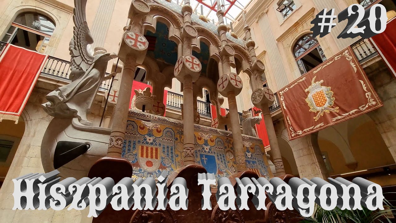 Tarragona rzymskie ruiny, stare miasto piękne kamienice-pałace