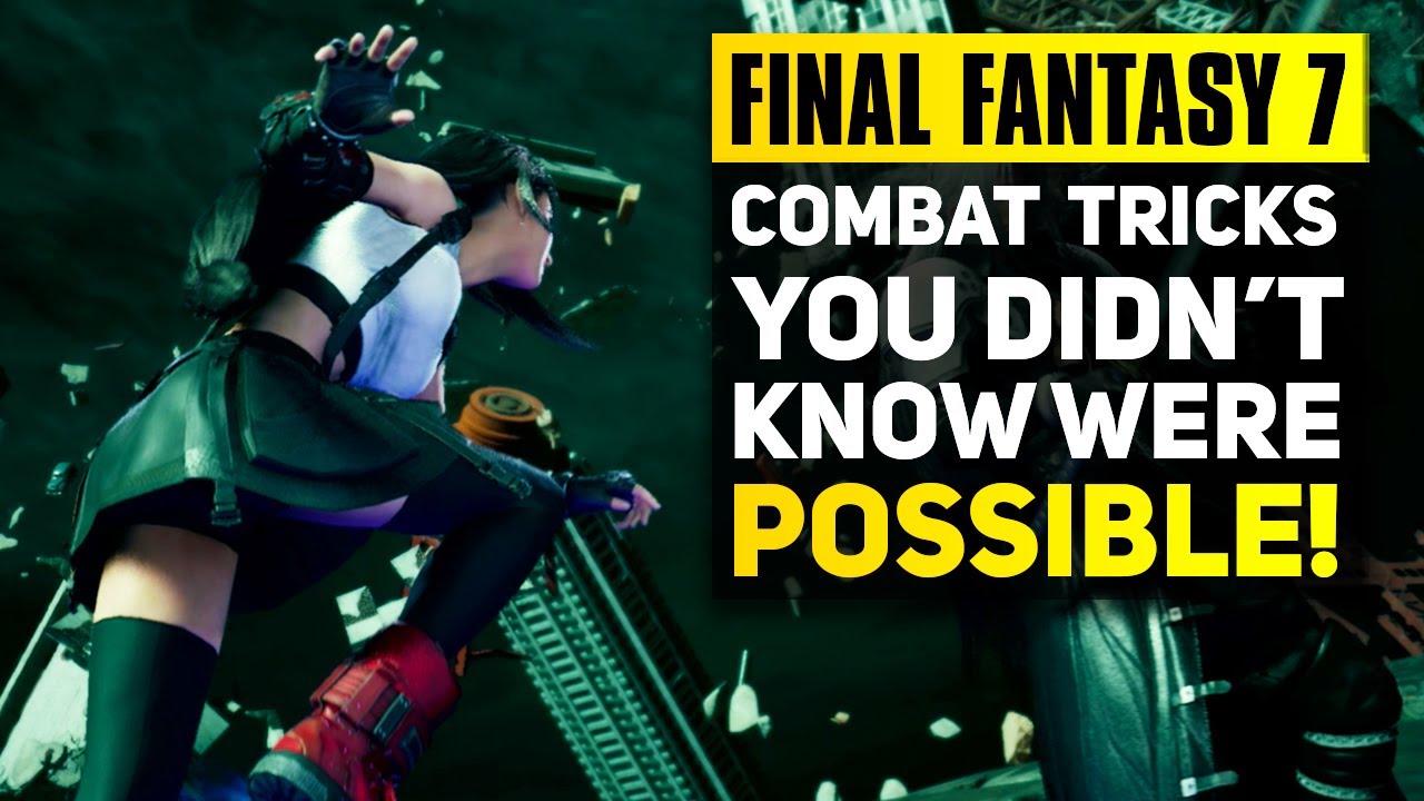 Final Fantasy 7 Remake — безумные трюки, о возможности которых вы, вероятно, не подозревали | Сов...