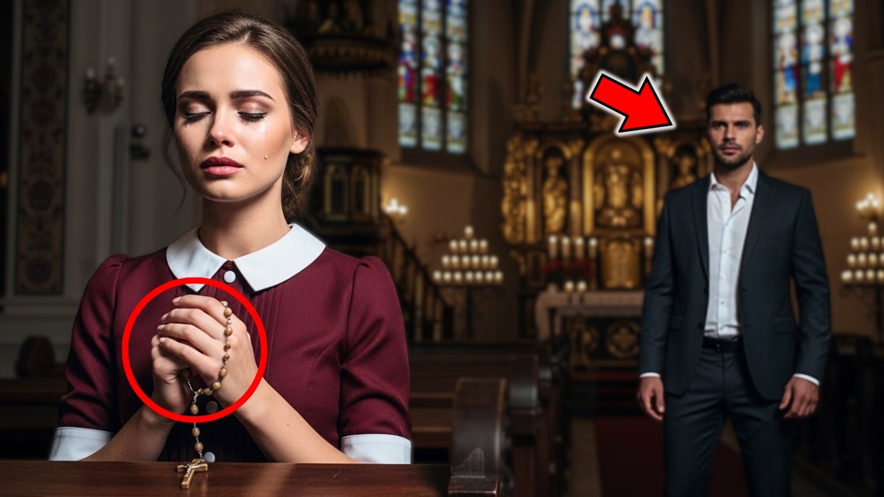 Biznesmen znalazł ją płaczącą w kościele w środku nocy… gdy usłyszał jej modlitwę, zamarł