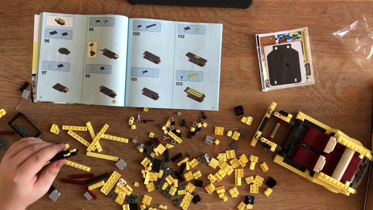 LEGO Creator 10271 Fiat 500 Timelapse Build [Part 2]