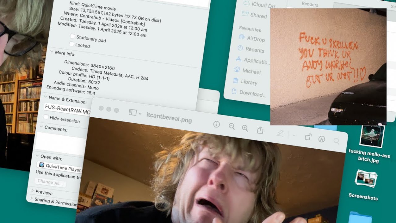 Skrillex - F*CK U SKRILLEX YOU THINK UR ANDY WARHOL BUT UR NOT!! [LYNCHMALEIDEAL UNEDITED REACTION]