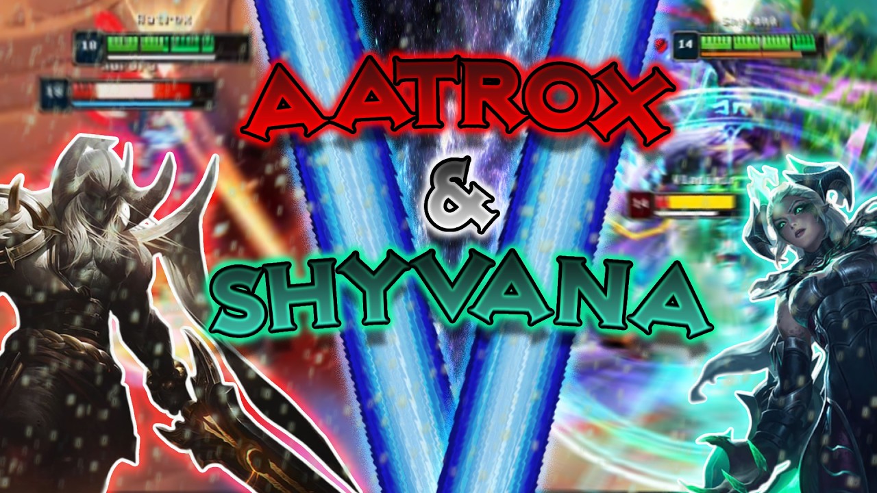 HIDDEN BLADE AATROX // SUPER MUNCHER SHYVANA - THE MOST DISGUSTING ARENA BUILDS! - League of Legends