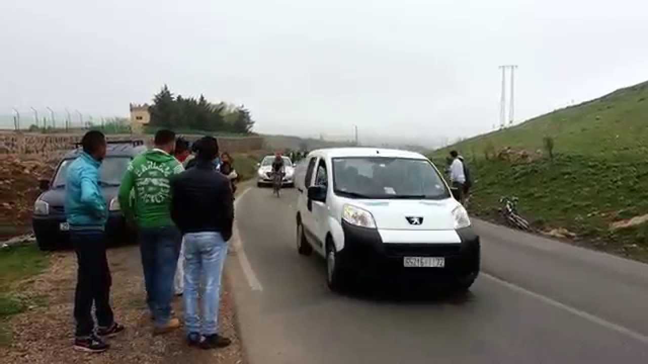 TOUR DU MAROC 2015 ETAPE 3 KHENIFRA-FES //.MONTEE AZROU IFRANE