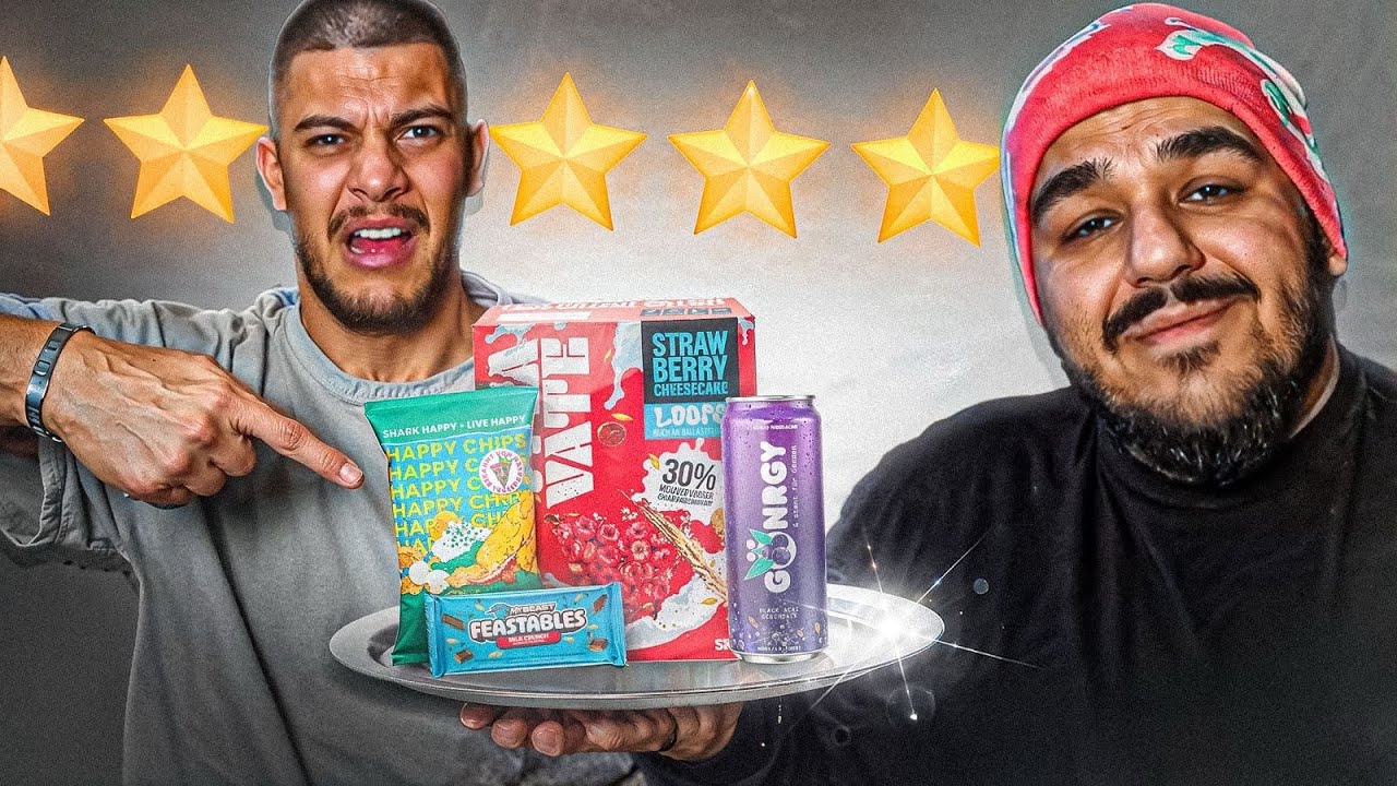 WIR testen alle NEUEN Influencer Produkte! (G&ouml;nrgy, Vitavate..) 😮🤝
