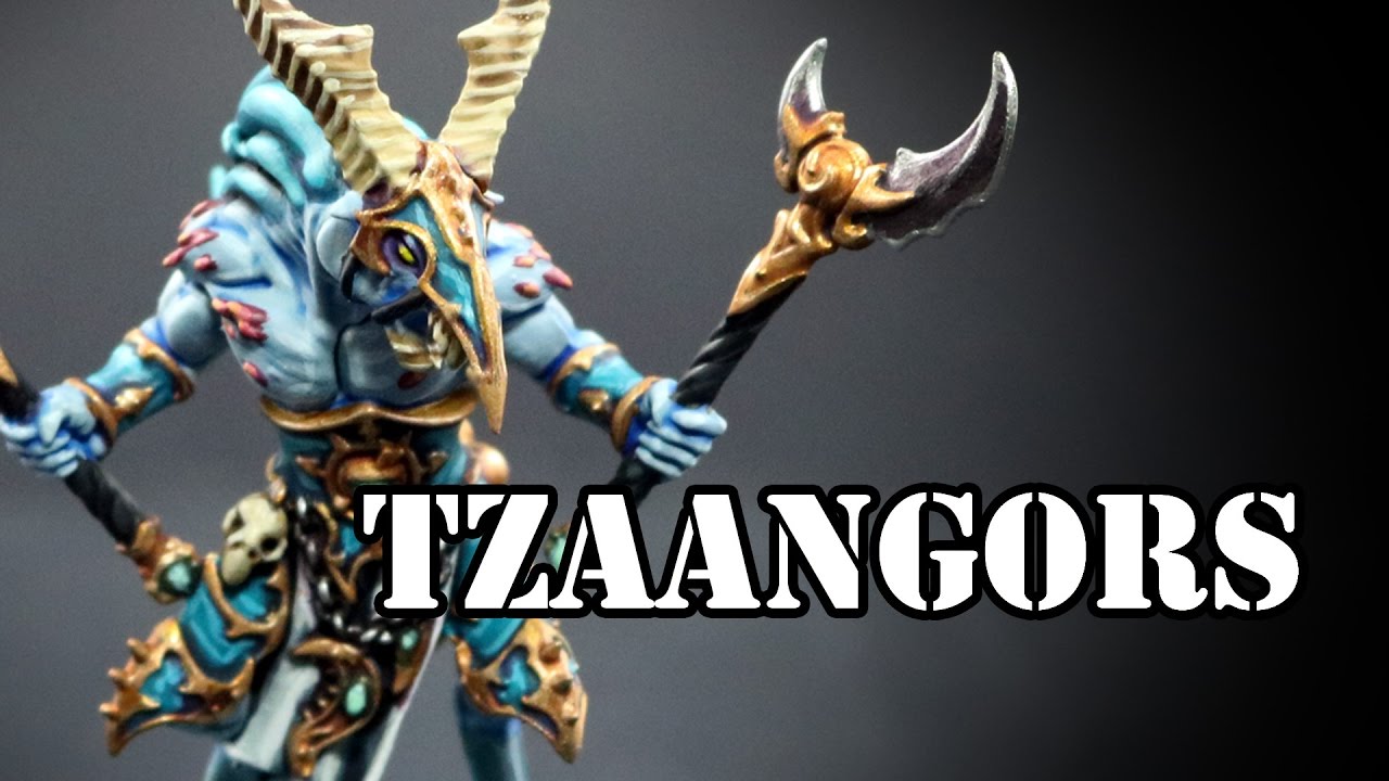 How to Paint Tzaangors from Silver Tower