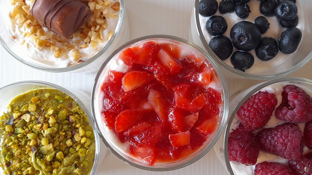 Delicious Strawberry Chocolate Pistachio Blueberry Raspberry Dessert in 5 minutes! No Baking!🍰🌟