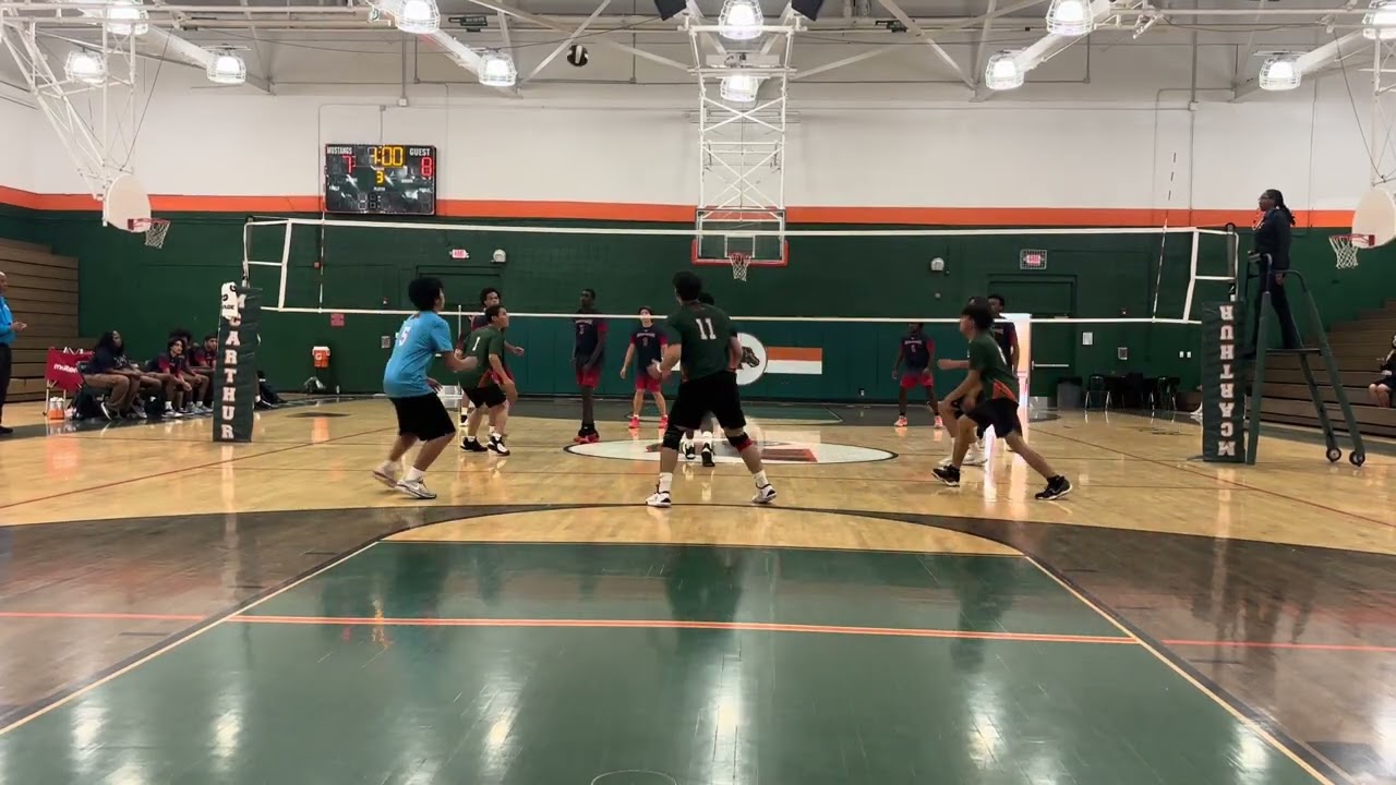 McArthur vs Miramar set 3 