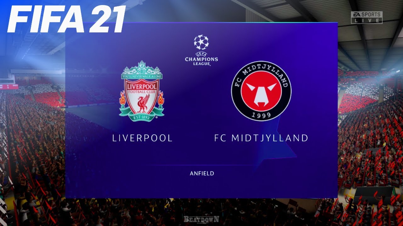 FIFA 21 - Liverpool vs. FC Midtjylland @ Anfield