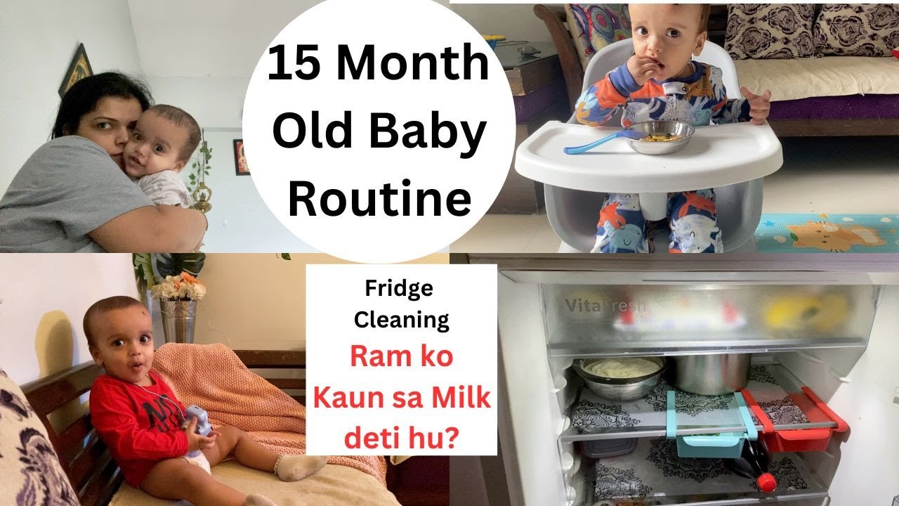 15 Month Baby Morning to Night Routine| Ram ko Kaun sa Milk deti hu? PreetiPranav Vlog