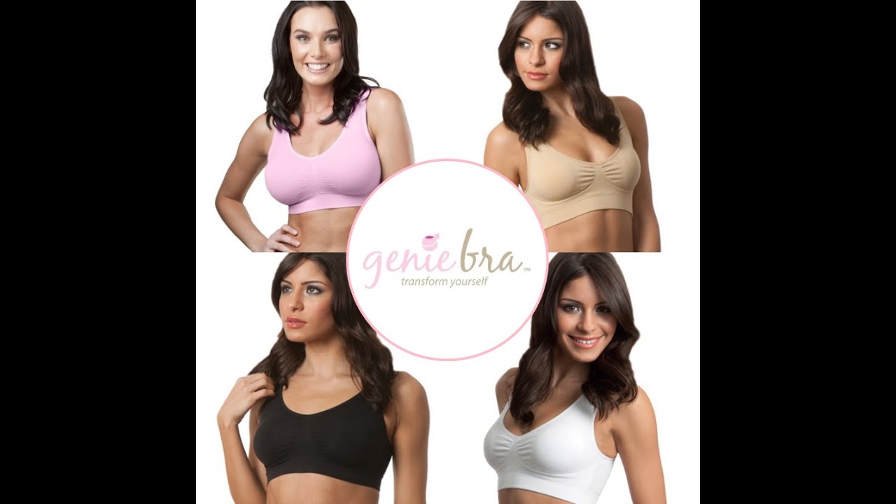 Genie Bra - No Wires, Hooks or Adjusting Straps!