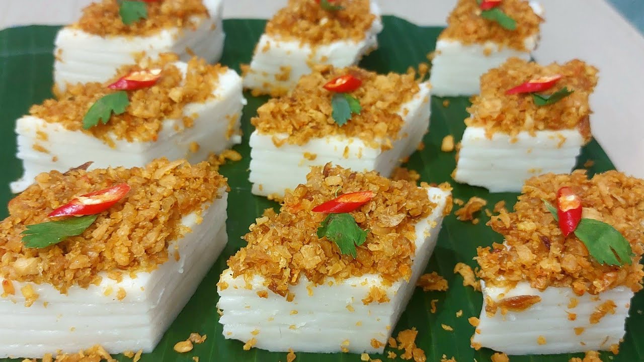 Talam Ebi Pontianak ~ Gurih dan Kenyal | Hampan | Kuih Talam Berlauk ~ Nael Onion