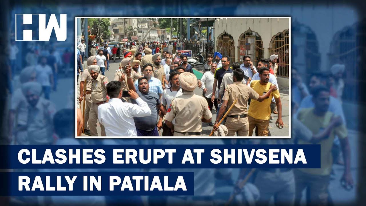 Stones hurled, swords brandished at Shiv Sena rally as 2 groups spar over anti-Khalistan slogans