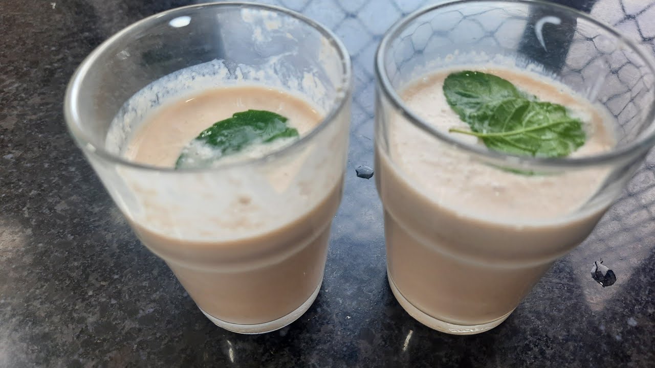 # Dahi Apple Banana Lassi Recipe  Perfect For Janamastmi  Vrat !