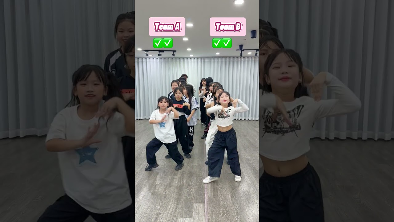 C&aacute;c bạn chọn Team n&agrave;o? | Follow Thầy để xem nhiều Clip nhảy hơn | Battle Dance Lớp Tiktok Thầy Huy