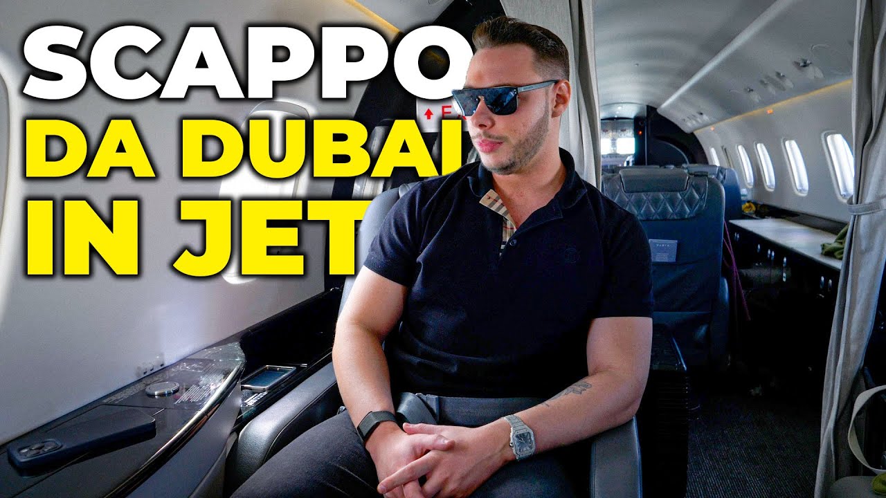 SCAPPO DA DUBAI IN JET