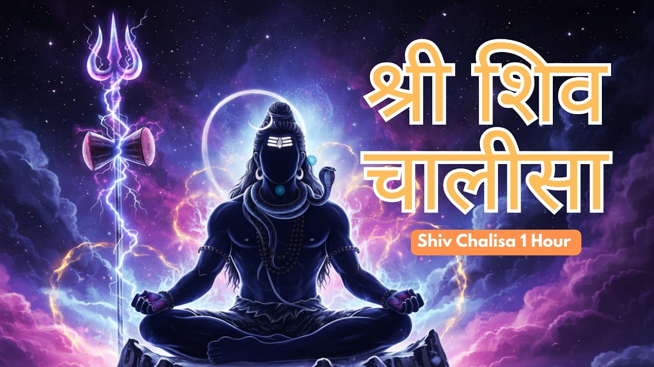 Shiv Chalisa | श्री शिव चालीसा | Har Har Mahadev | Powerful Shiva Bhajan