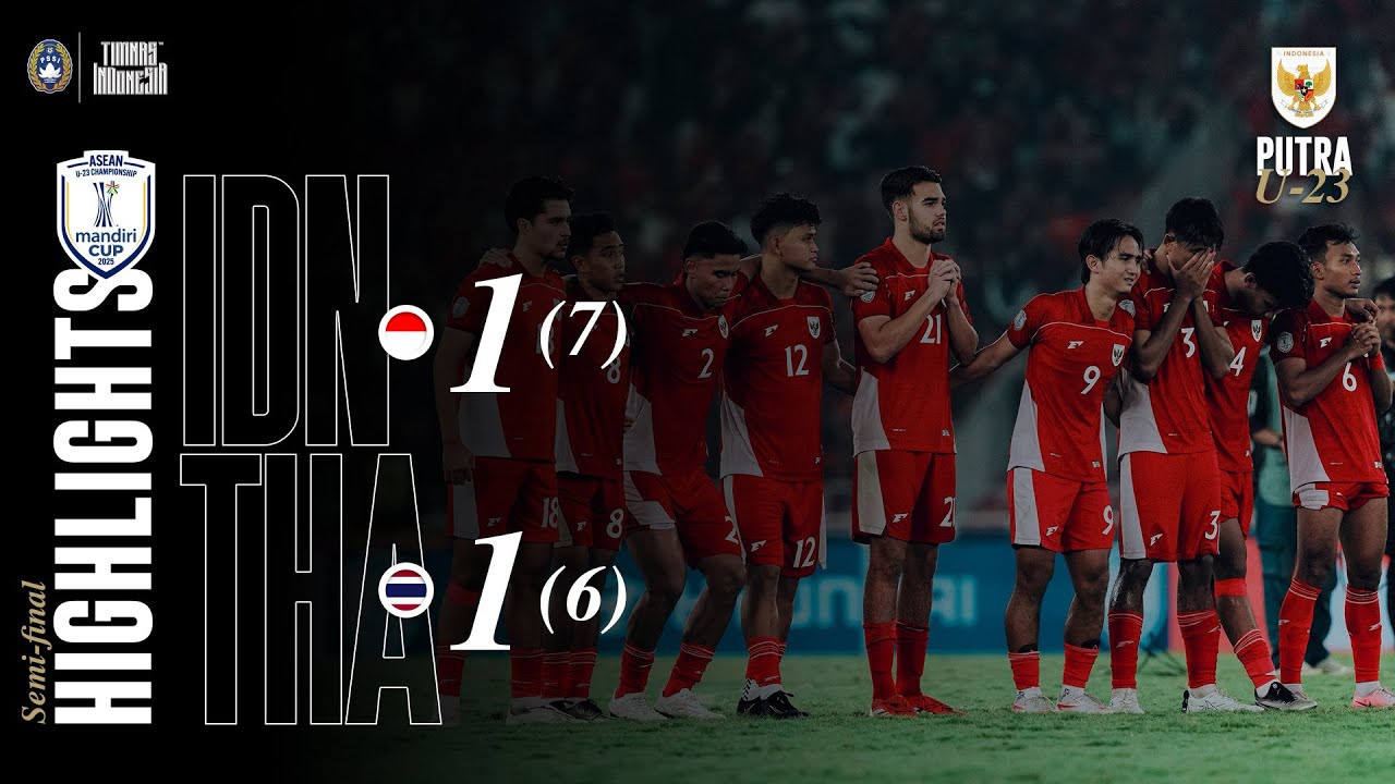 Highlights Indonesia vs Thailand - ASEAN U-23 Mandiri Cup™ 2025