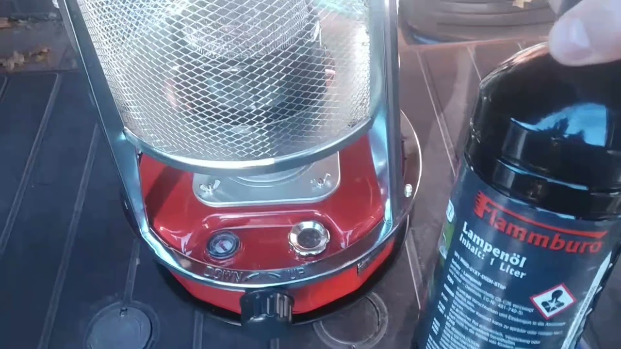 Petroleum Ofen Heizungs Test