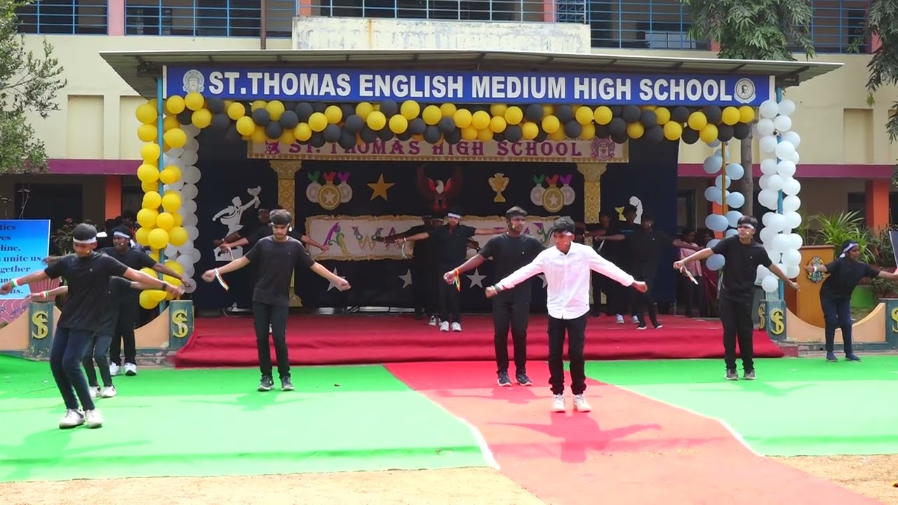 Spirit of Unity Dance by Hostel Boys P-1, on Awards Day Celebrations 2025-26 
