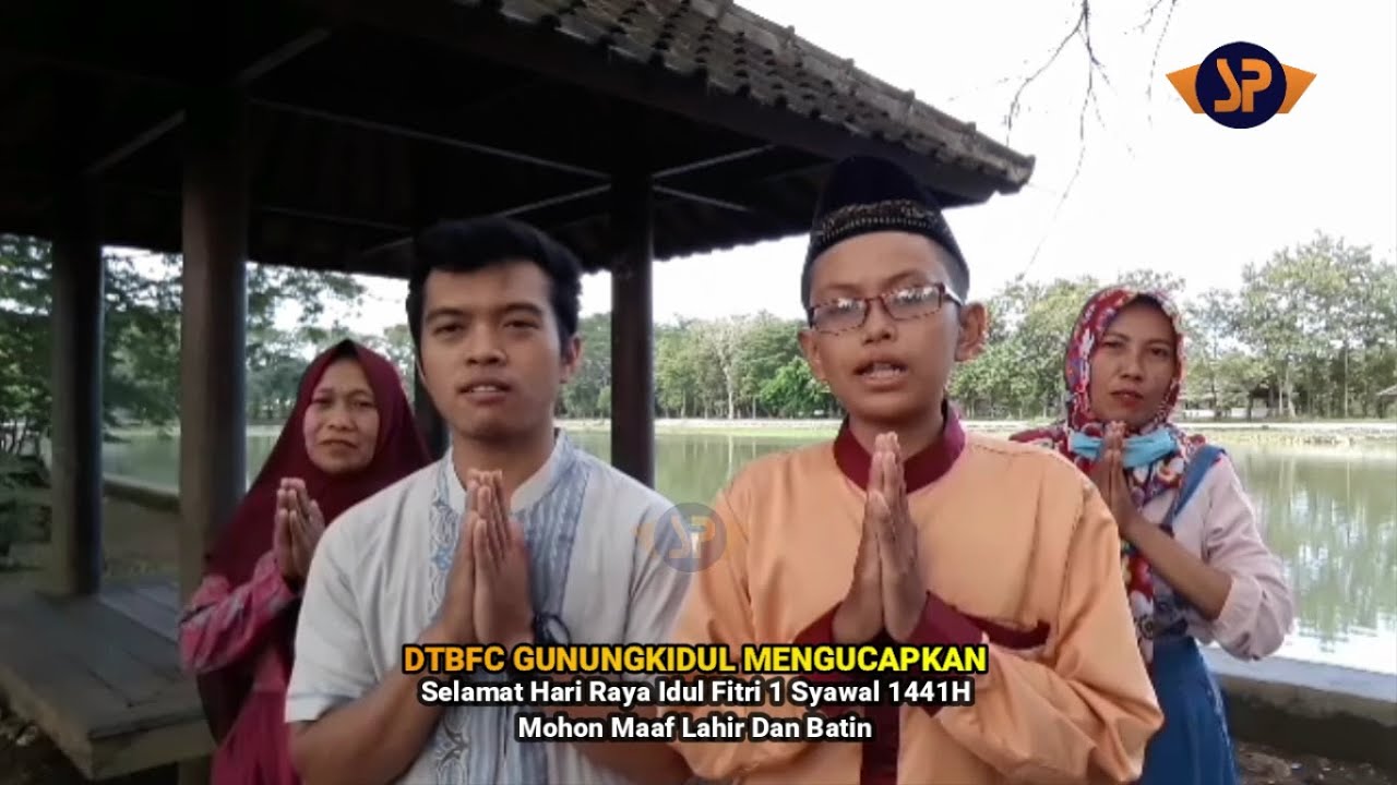 DTBFC GUNUNGKIDUL MENGUCAPKAN SELAMAT HARI RAYA IDUL FITRI 1 SYAWAL 1441H - MOHON MAAF LAHIR & BATIN