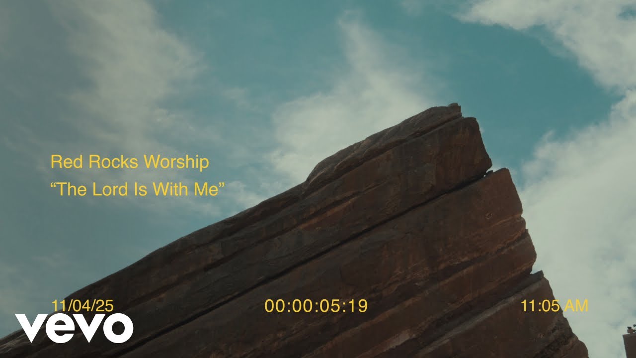 Red Rocks Worship, Chris Brown, Tyler Roberts - The Lord Is With Me (Lyric Video)