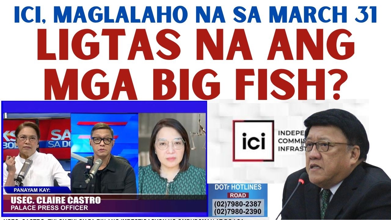 ICI MAGLALAHO NA SA MARCH 31..  NASAAN NA ANG BIG FISH?