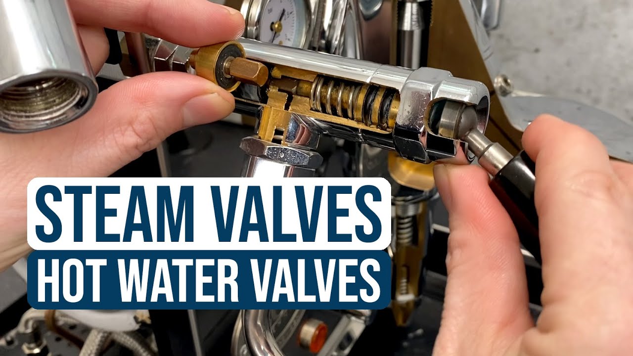 How It Works: Espresso Machine Steam & Hot Water Valves