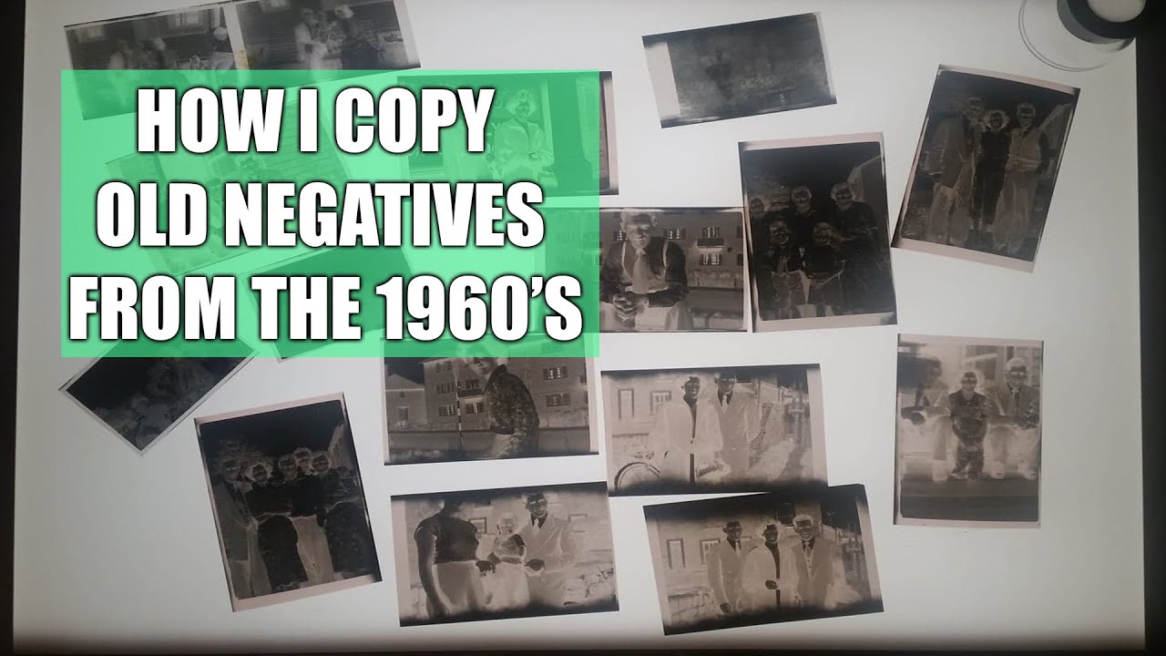 I got to copy old negatives from the 1960s