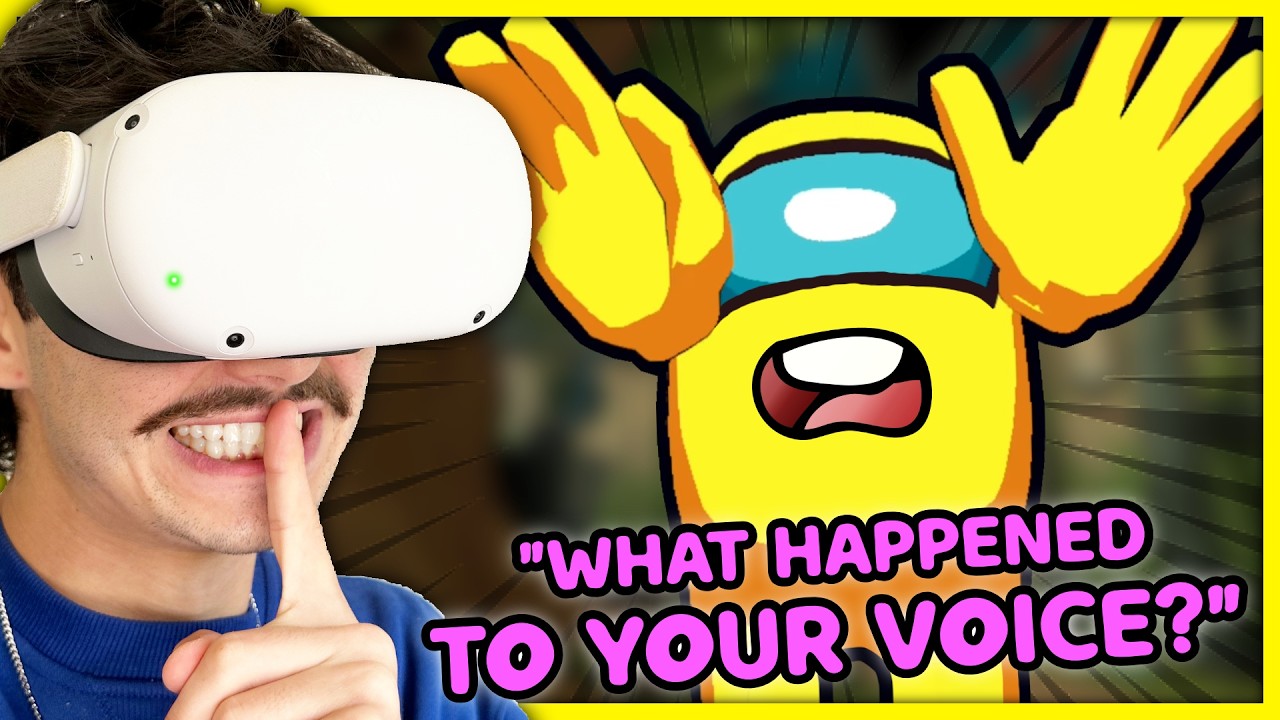 Among Us VR But I SWITCH VOICES Every Round