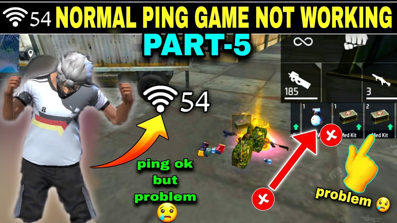 Free Fire Normal Ping Not Working/Free Fire High Ping Problem/FF Normal Ping But Not Working/part- 5