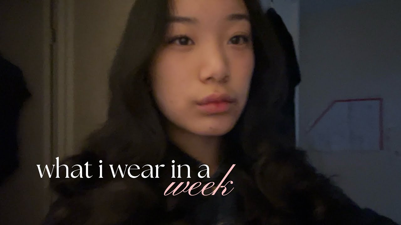 what i wear in a week 🩰 school week, clothing haul, going to arcade + cinema, pantomime