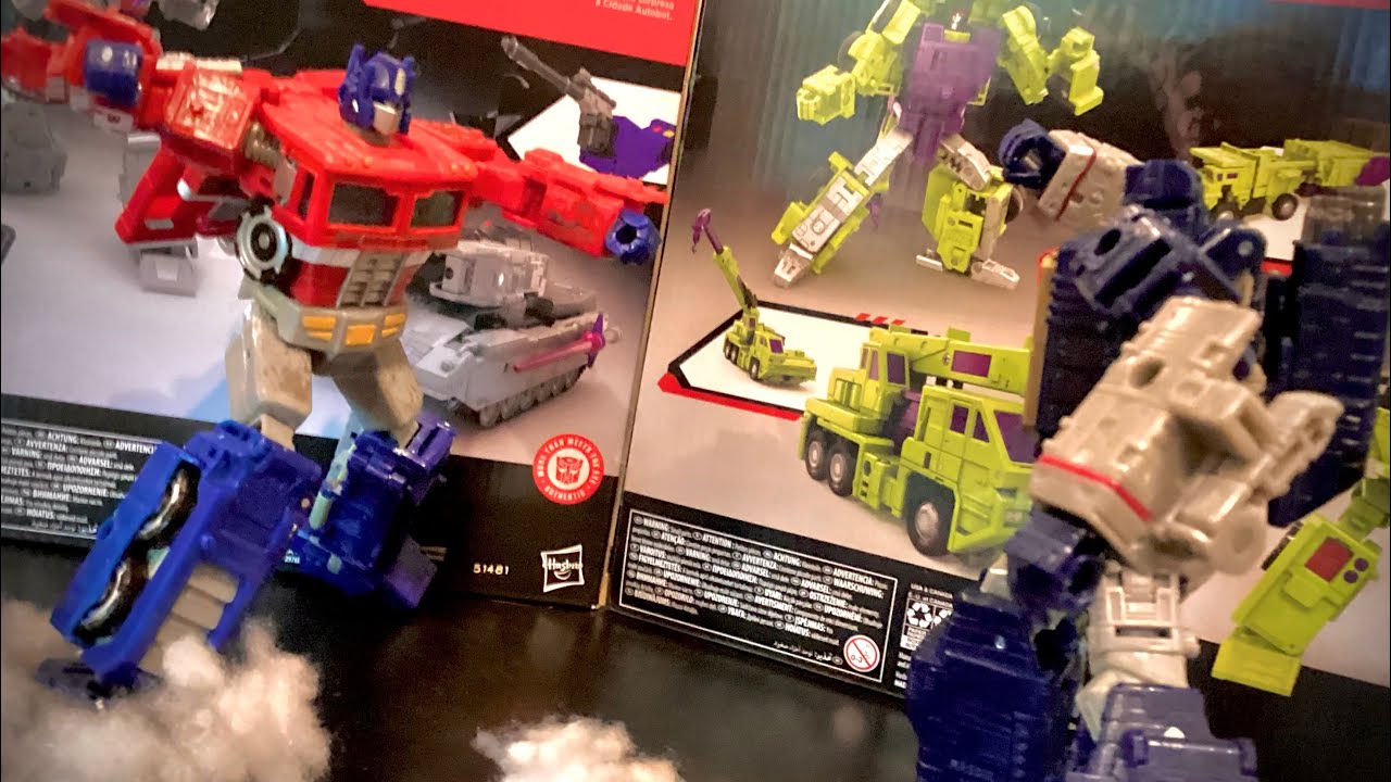 MEGATRON’S REVIVAL | Optimus Vs. Soundwave | Transformers Stop Motion Spark Wars Episode 2