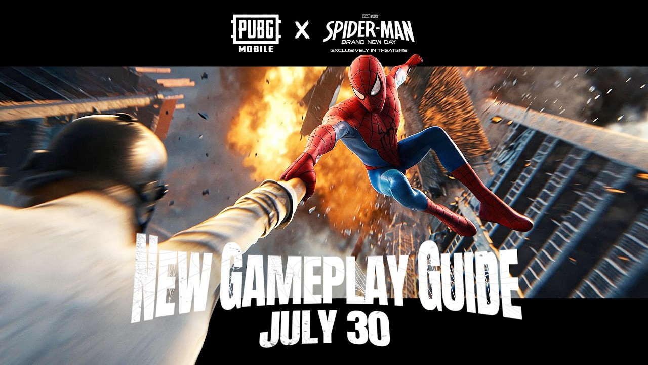 PUBG MOBILE | Spider-Man gameplay guide