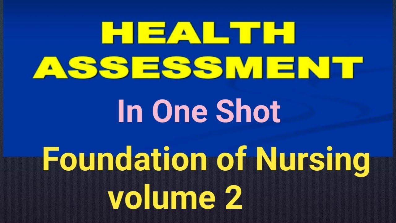 Health Assessment in ONE SHOT| FON vol.2