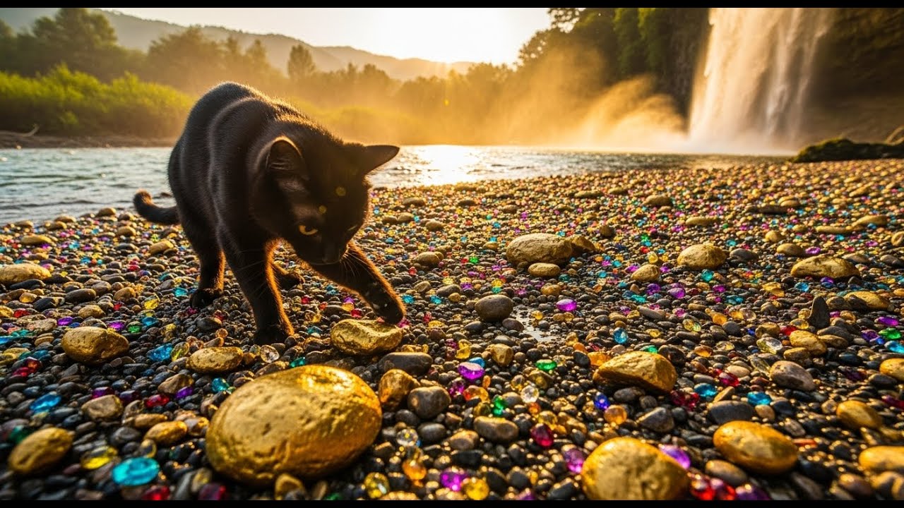 BLACK CAT Discovers a RIVER OF DIAMONDS?! 💎