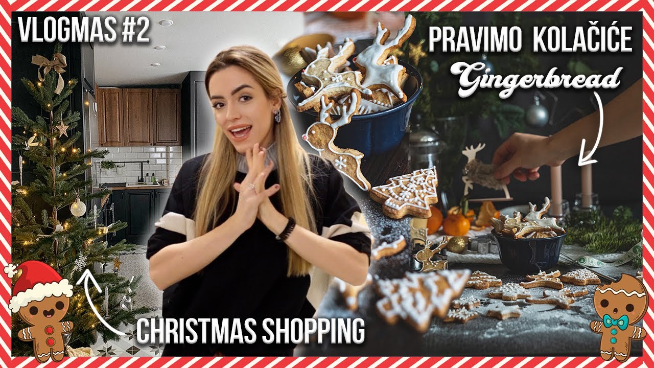 KUPOVINA DEKORACIJA I PRAVLJENJE KOLAČIĆA | VLOGMAS 2