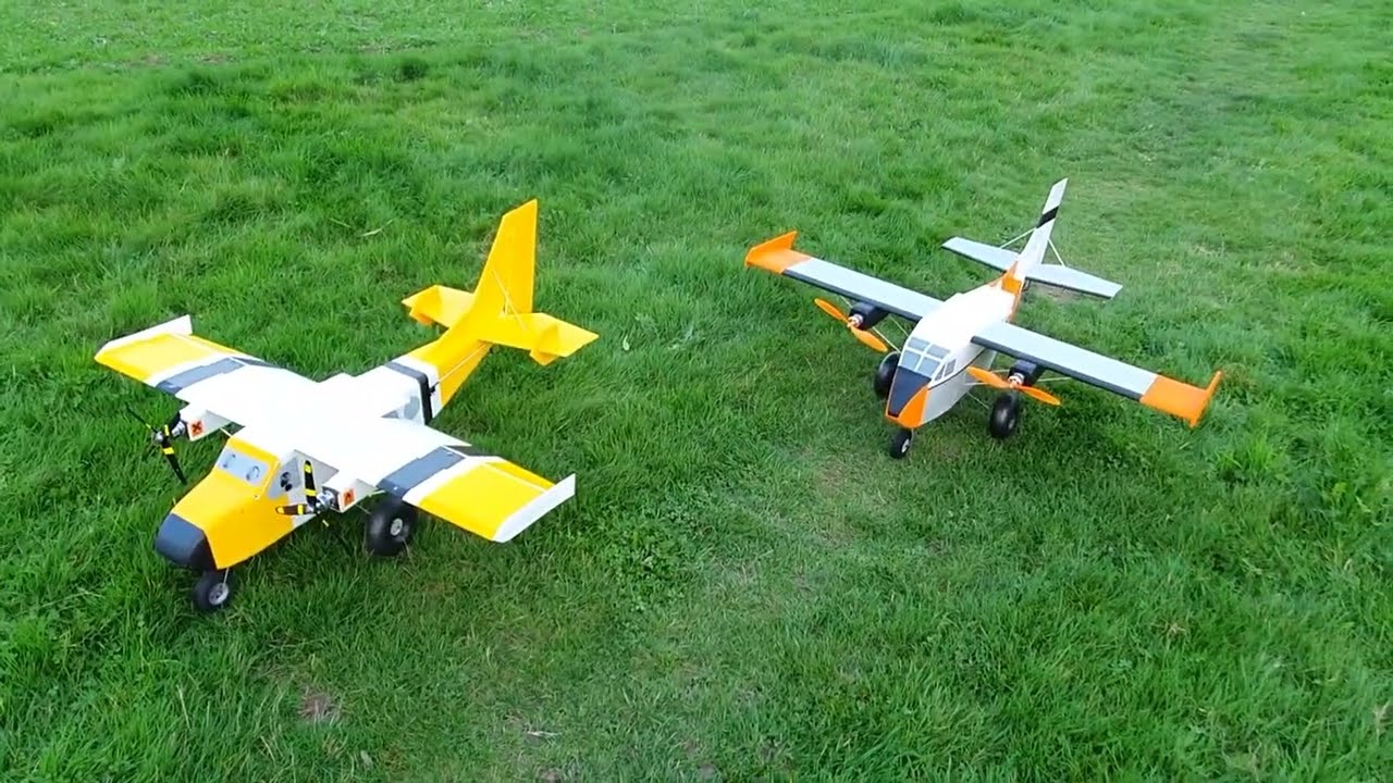 2 Twintrottel evening flight