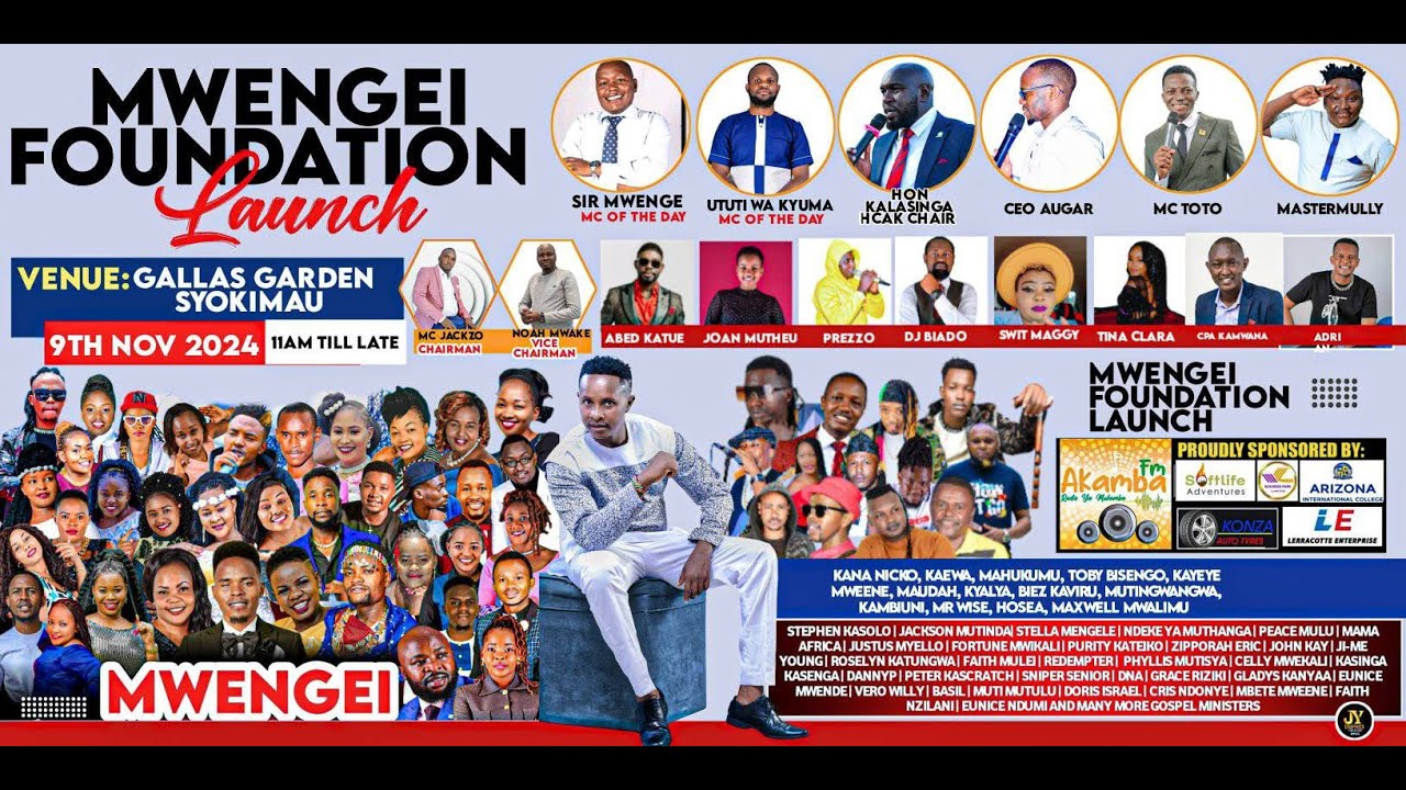 Mwengei Foundation Official Launch