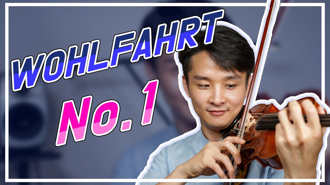Wohlfahrt Violin Etude No.1 [All Bow Variations] @보찬TV [High Quality Stereo Sound]