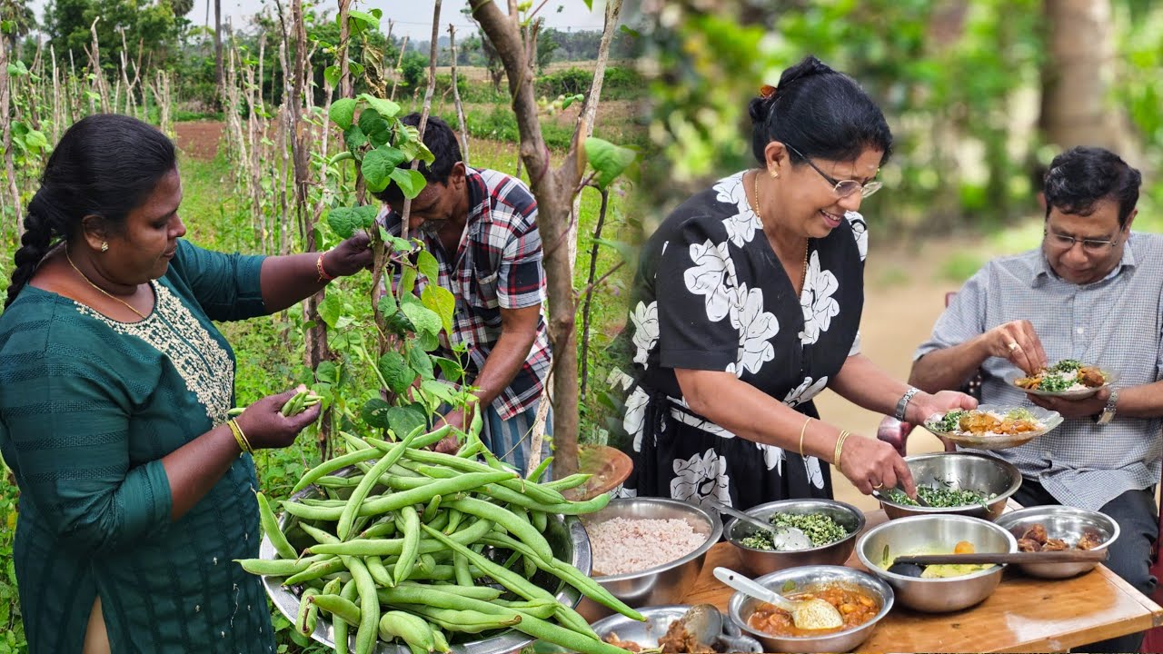 பார்க்க வந்த உறவுகளுக்கு நாங்கள் கொடுத்த கடலுணவு விருந்து | Our Village lifestyle ♥️ | vanni vlog 