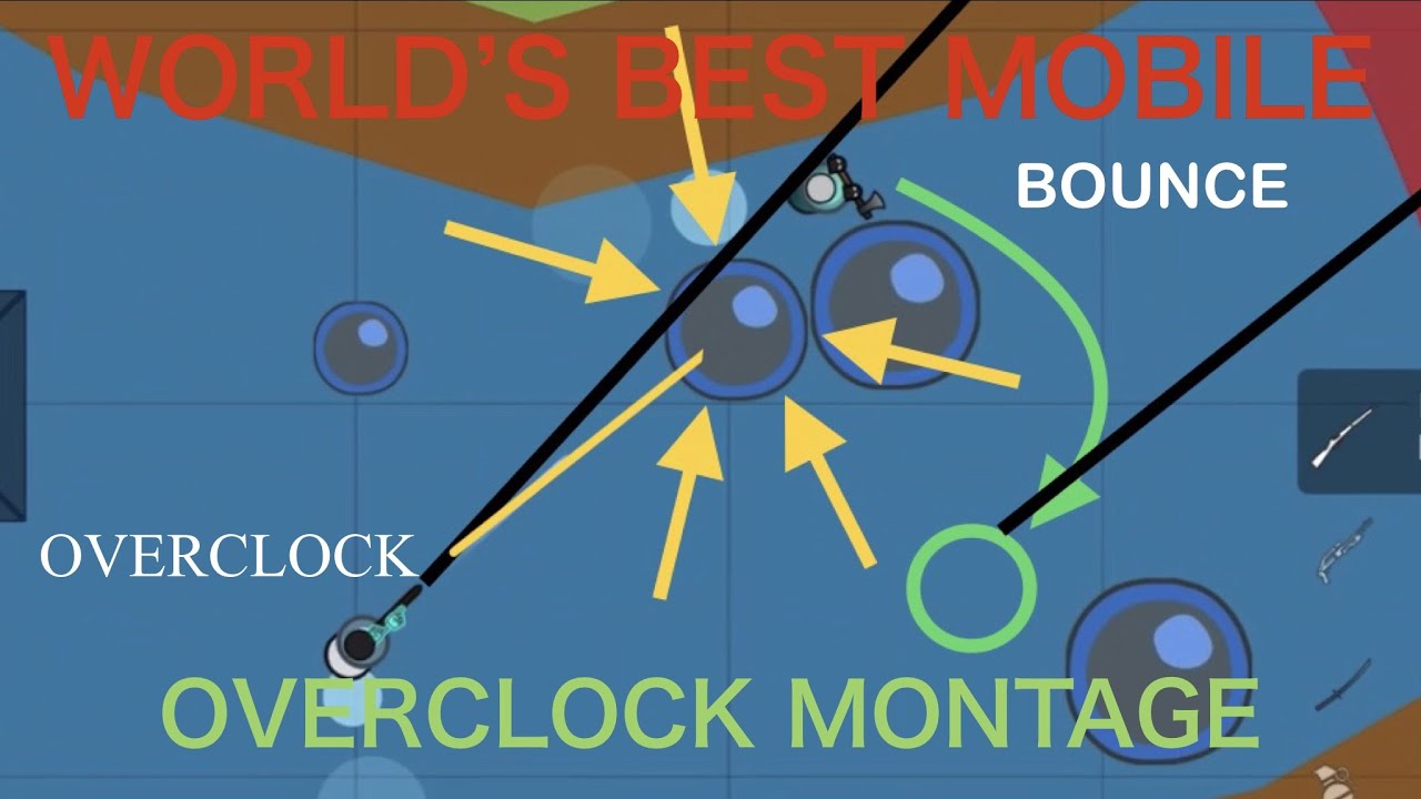 WORLD’S BEST MOBILE OVERCLOCK MONTAGE PART 2 #8 | Surviv.io | 100subs special!!