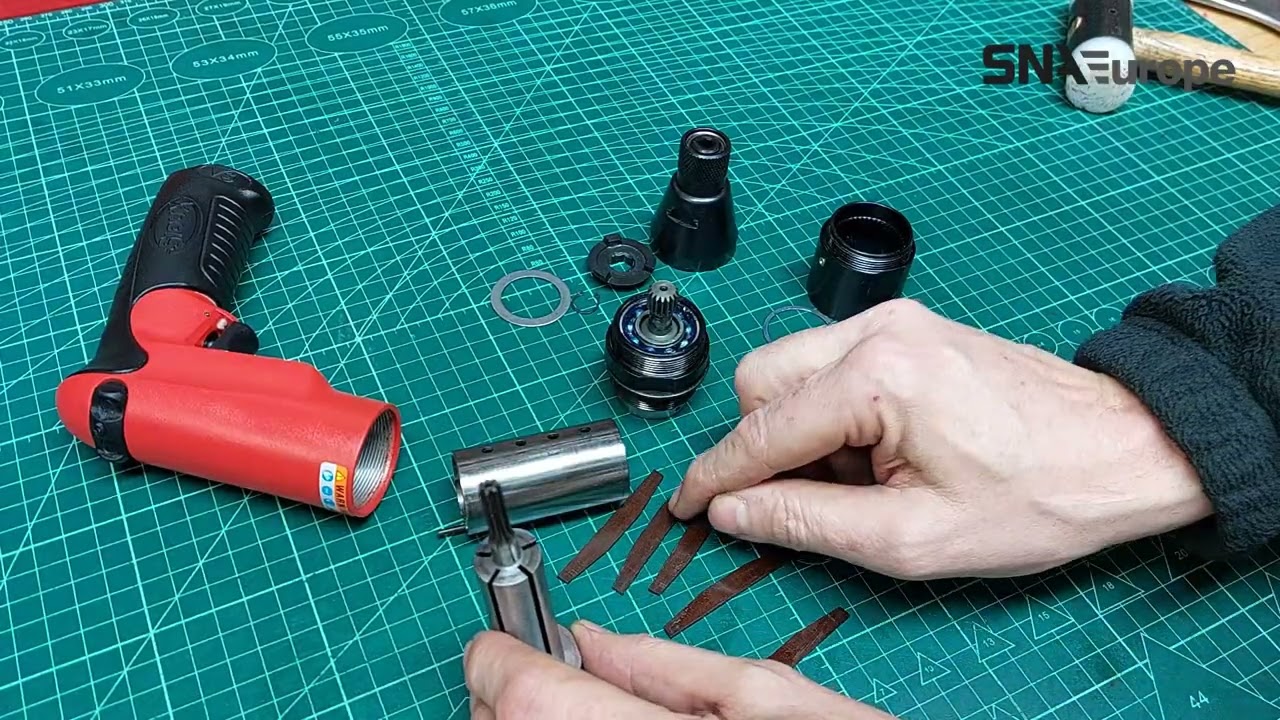 SIOUX SCREWDRIVERS - VIDEO GUIDE - DISASSEMBLY