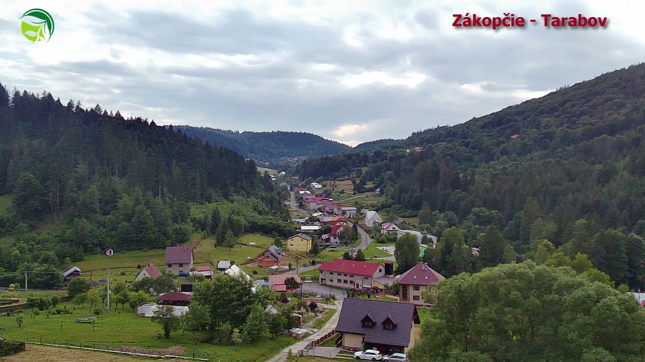 Zábery z dronu Zákopčie-Tarabov[Filipko999]